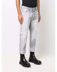 DSQUARED2 Faded Cropped Jeans