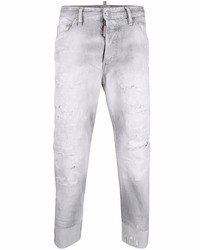 DSQUARED2 Faded Cropped Jeans