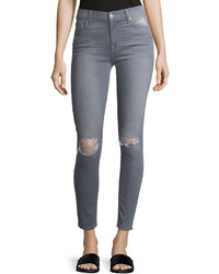 7 For All Mankind Gwenevere Destroyed Ankle Jeans