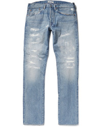 Ron Herman Distressed Japanese Washed Denim Jeans