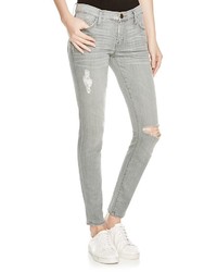 Current/Elliott Ankle Skinny Jeans In Fade Destroy