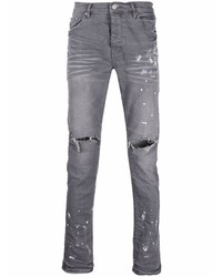 purple brand Distressed Effect Ripped Jeans