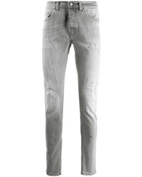 Frankie Morello Distressed Low Rise Skinny Jeans