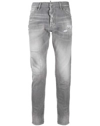 DSQUARED2 Distressed Ripped Detail Denim Jeans