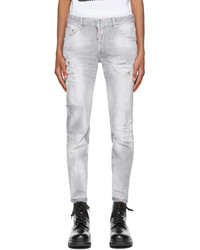 DSQUARED2 Grey Made With Love Skater Jeans
