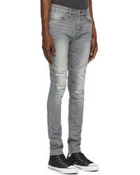 Ksubi Grey Ripped Van Winkle Jeans