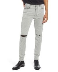 Monfrere Greyson Distressed Skinny Fit Jeans