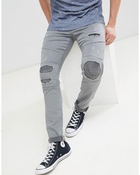 Men's Grey Jeans Jack & Jones | Lookastic
