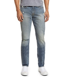 Frame Lhomme Ripped Skinny Fit Jeans