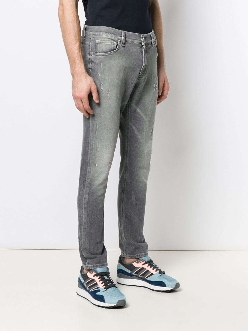 Dondup Mid Rise Slim Fit Jeans, $126 | farfetch.com | Lookastic