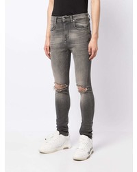 Represent Ripped Detail Skinny Jeans