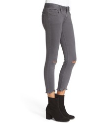 Free People Ripped Skinny Ankle Jeans