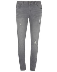 Tall Grey Casey Slim Fit Jeans
