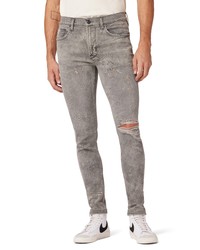 Hudson Jeans Zack Paint Splatter Skinny Jeans In Exposure At Nordstrom