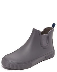 Grey Rubber Boots