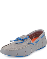 Swims Braided Bow Water Resistant Loafer Gray