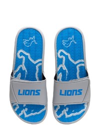 FOCO Detroit Lions Wordmark Gel Slide Sandals