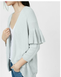 Grey Ruffle Cover-up
