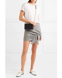 IRO Toman Ruffled Wool Mini Skirt