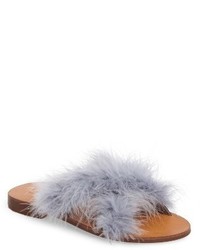 Topshop Fenella Feathered Sandal