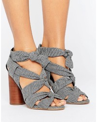 Asos Total Knockout Knotted Sandals