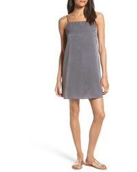 Grey Satin Cami Dress