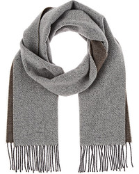 Barneys New York Cashmere Double Faced Scarf
