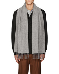 Barneys New York Cashmere Double Faced Scarf