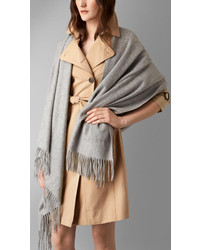 Burberry Embroidered Cashmere Stole