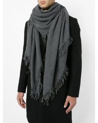 Attachment Fringed Scarf