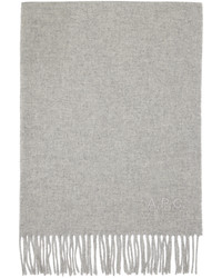 A.P.C. Gray Alix Brode Scarf