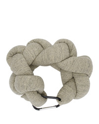 Bless Grey And Beige Bolster Scarf