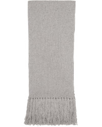 Marc Jacobs Grey Cashmere Scarf