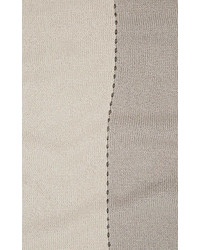Barneys New York Leather Stitched Colorblocked Cashmere Scarf