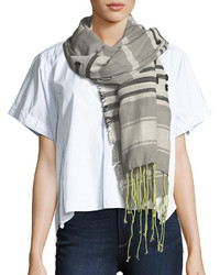 Michael Stars Michl Stars Lines In The Sand Scarf