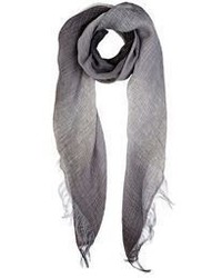 Colombo Plaid Ombre Scarf Grey