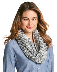 Relativity Shimmer Chunky Mohair Cowl Scarf With Lurex
