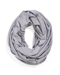 Tasha Na Couture Two Timer Jersey Infinity Scarf Grey One Size One Size