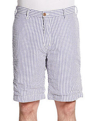 Tailor Vintage Reversible Seersucker Shorts