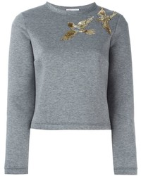 RED Valentino Sequin Bird Detail Sweatshirt