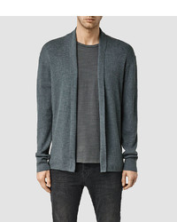 AllSaints MODE OPEN CAR - Cardigan - stone taupe marl/taupe