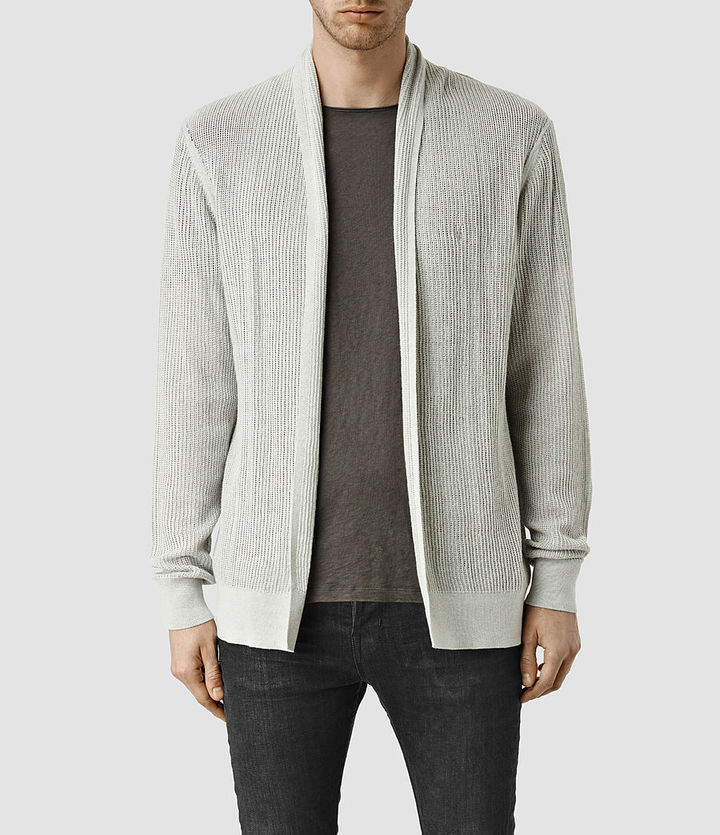 All saints hotsell grey cardigan