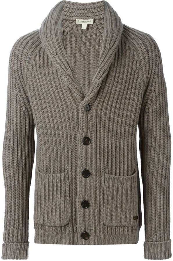 Burberry London Shawl Collar Cardigan, $1,010 | farfetch.com | Lookastic
