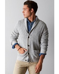 American Eagle Outfitters Ribbed Shawl Cardigan