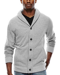 Arizona Solid Fleece Cardigan Sweater