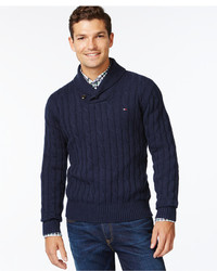 Tommy Hilfiger Intercontinental Shawl Sweater A Macys