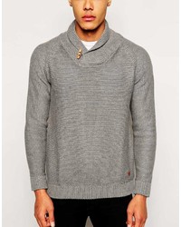 Jack Jones Shawl Collar Sweater