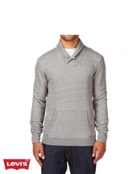 Levis Pullover Shawl Sweatshirt Sweatshirt Med Heather Grey