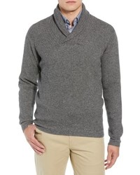 Peter Millar Mountainside Wool Blend Shawl Sweater