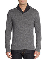 Saks Fifth Avenue Cashmere Shawl Collar Sweater